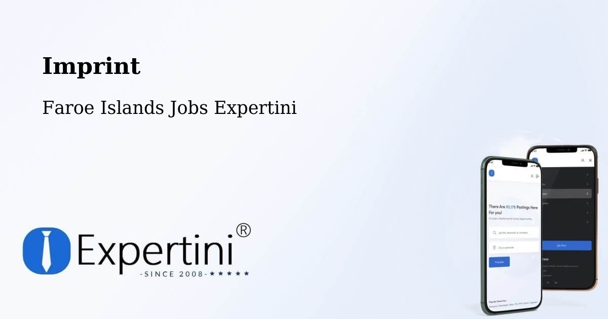 Imprint – Ánir - Faroe Islands Jobs Expertini