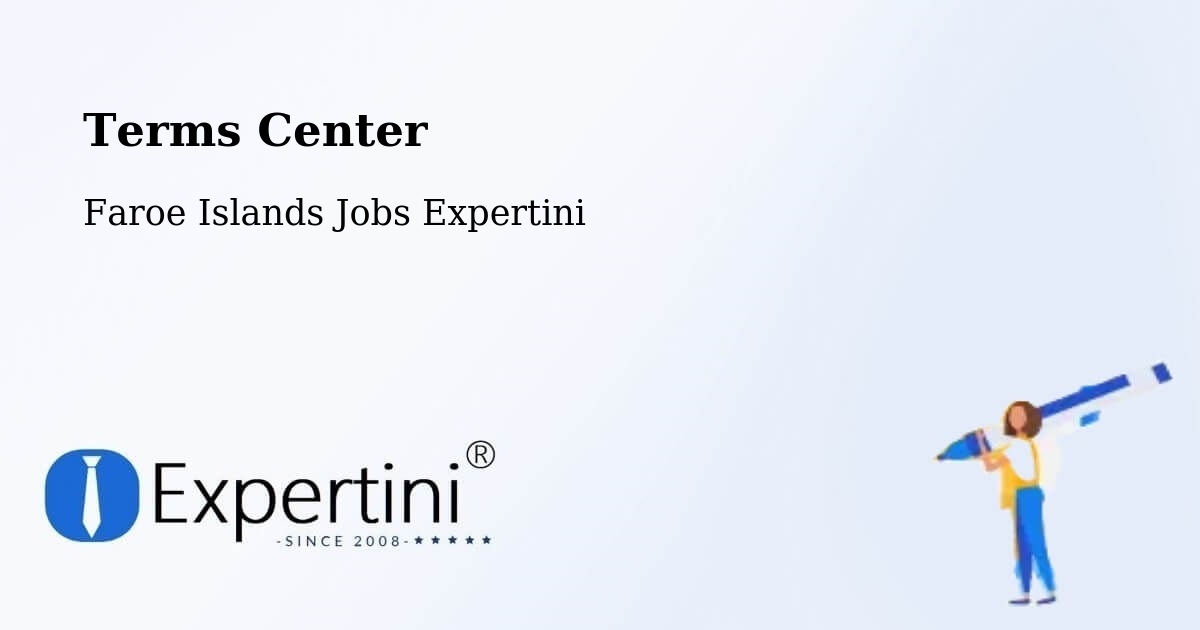 Terms of Service – Ánir - Faroe Islands Jobs Expertini